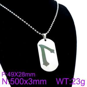 Stainless Steel Necklace - KN90006-Z