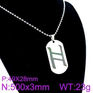 Stainless Steel Necklace - KN90007-Z
