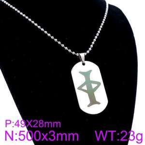 Stainless Steel Necklace - KN90009-Z