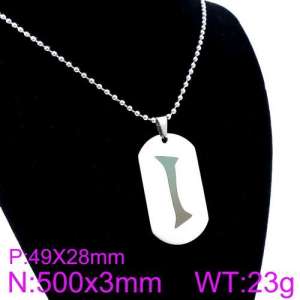 Stainless Steel Necklace - KN90011-Z