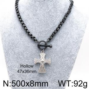 Stainless Steel Necklace - KN90051-Z
