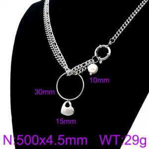 Stainless Steel Necklace - KN90056-Z
