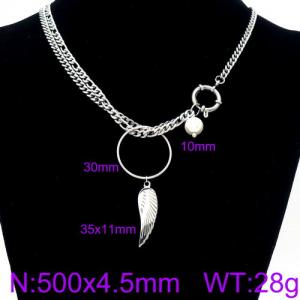 Stainless Steel Necklace - KN90058-Z