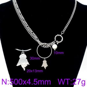Stainless Steel Necklace - KN90059-Z