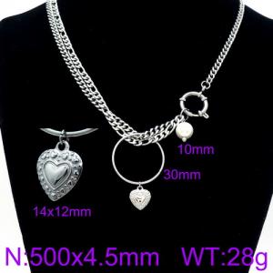 Stainless Steel Necklace - KN90062-Z