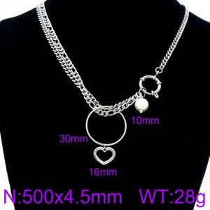 Stainless Steel Necklace - KN90064-Z