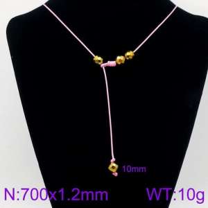Braid Fashion Necklaces - KN90171-Z