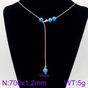 Braid Fashion Necklaces - KN90172-Z