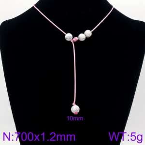 Braid Fashion Necklaces - KN90173-Z