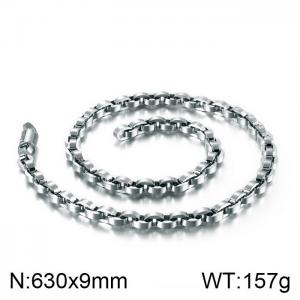 Stainless Steel Necklace - KN90231-KFC