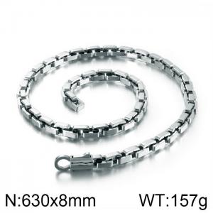 Stainless Steel Necklace - KN90239-KFC