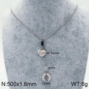 Stainless Steel Necklace - KN90366-Z
