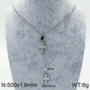 Stainless Steel Necklace - KN90367-Z