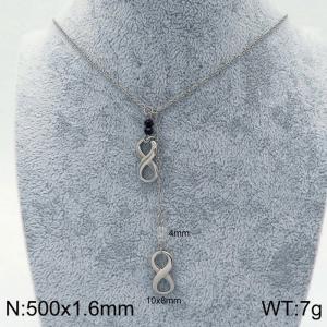 Stainless Steel Necklace - KN90373-Z