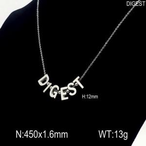 Stainless Steel Necklace - KN90407-Z