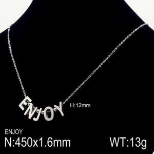 Stainless Steel Necklace - KN90411-Z