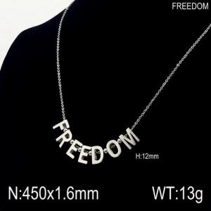 Stainless Steel Necklace - KN90413-Z
