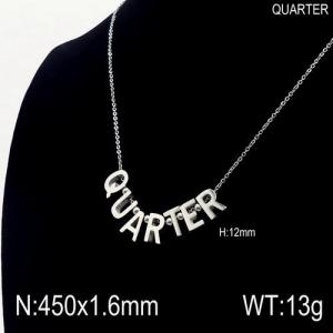 Stainless Steel Necklace - KN90415-Z