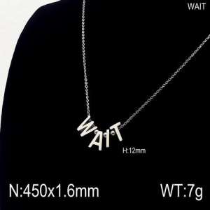 Stainless Steel Necklace - KN90417-Z