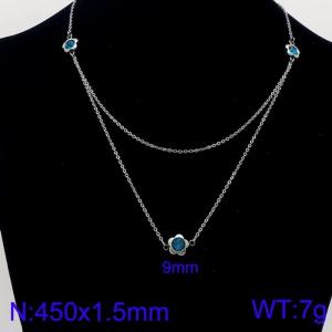 Stainless Steel Necklace - KN91490-Z