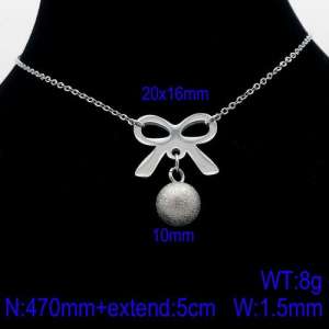 Stainless Steel Necklace - KN91612-Z