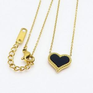 SS Gold-Plating Necklace - KN92455-PH