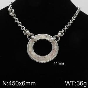 Stainless Steel Necklace - KN92632-Z