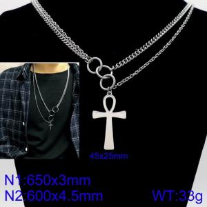Stainless Steel Necklace - KN92848-Z