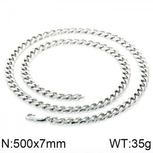 Stainless Steel Necklace - KN9293-K