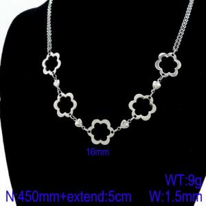 Off-price Necklace - KN93287-ZC