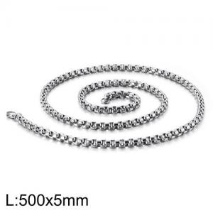 Stainless Steel Necklace - KN93406-Z