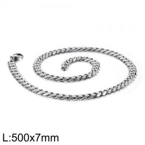 Stainless Steel Necklace - KN93428-Z