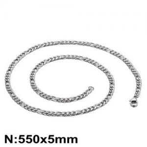 Stainless Steel Necklace - KN93436-Z
