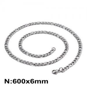 Stainless Steel Necklace - KN93437-Z