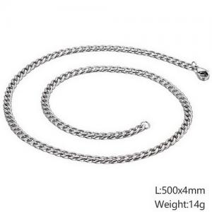 Stainless Steel Necklace - KN93467-Z
