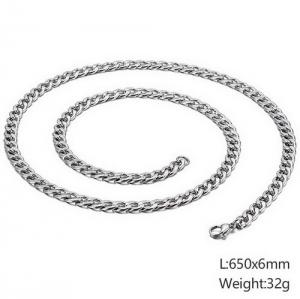 Stainless Steel Necklace - KN93469-Z