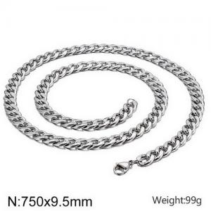 Stainless Steel Necklace - KN93471-Z