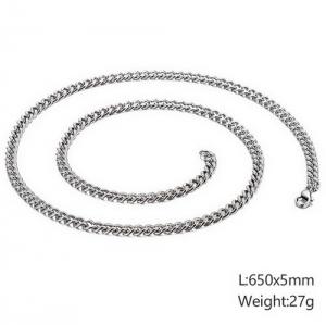 Stainless Steel Necklace - KN93477-Z
