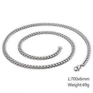 Stainless Steel Necklace - KN93478-Z