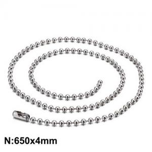 Stainless Steel Necklace - KN93487-Z