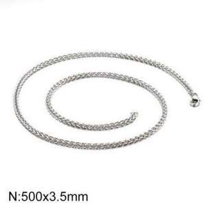 Stainless Steel Necklace - KN93503-Z