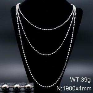 Stainless Steel Necklace - KN93547-Z