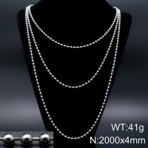 Stainless Steel Necklace - KN93548-Z