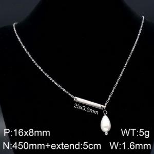 Stainless Steel Necklace - KN93686-Z