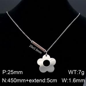 Stainless Steel Necklace - KN93689-Z