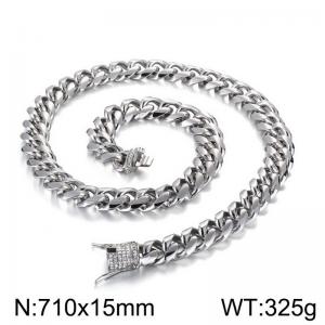 Stainless Steel Necklace - KN93829-Z