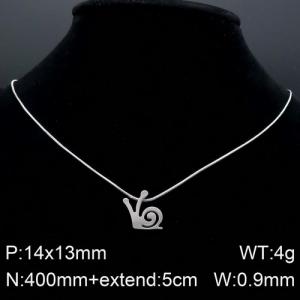 Stainless Steel Necklace - KN94378-KFC