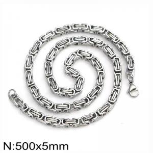Stainless Steel Necklace - KN9512-H