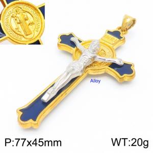 Alloy Cross Pendant - KP100116-Z