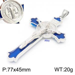 Alloy Cross Pendant - KP100117-Z